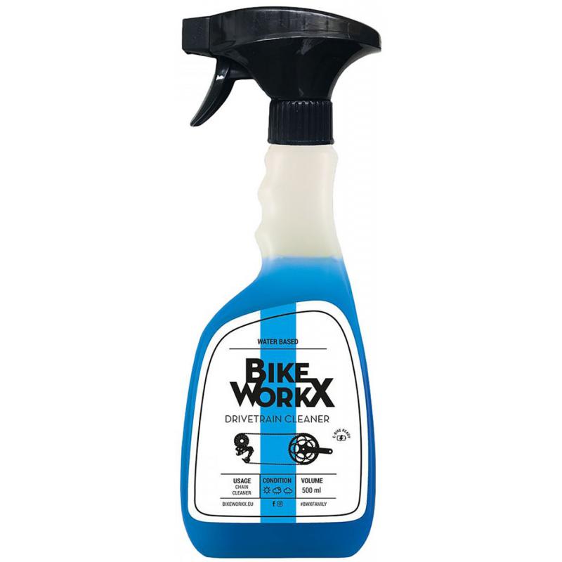 Fotografie Čistič Bikeworkx Drivetrain Cleaner - rozprašovač 500 ml