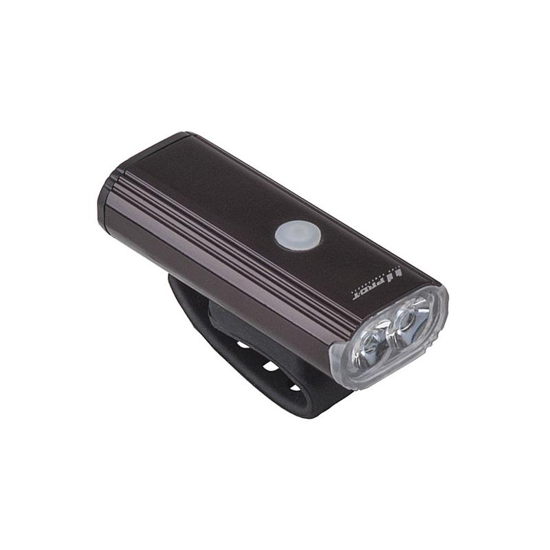 Fotografie Světlo PRO-T Plus 2x10W LED 750 lm USB - přední, černá