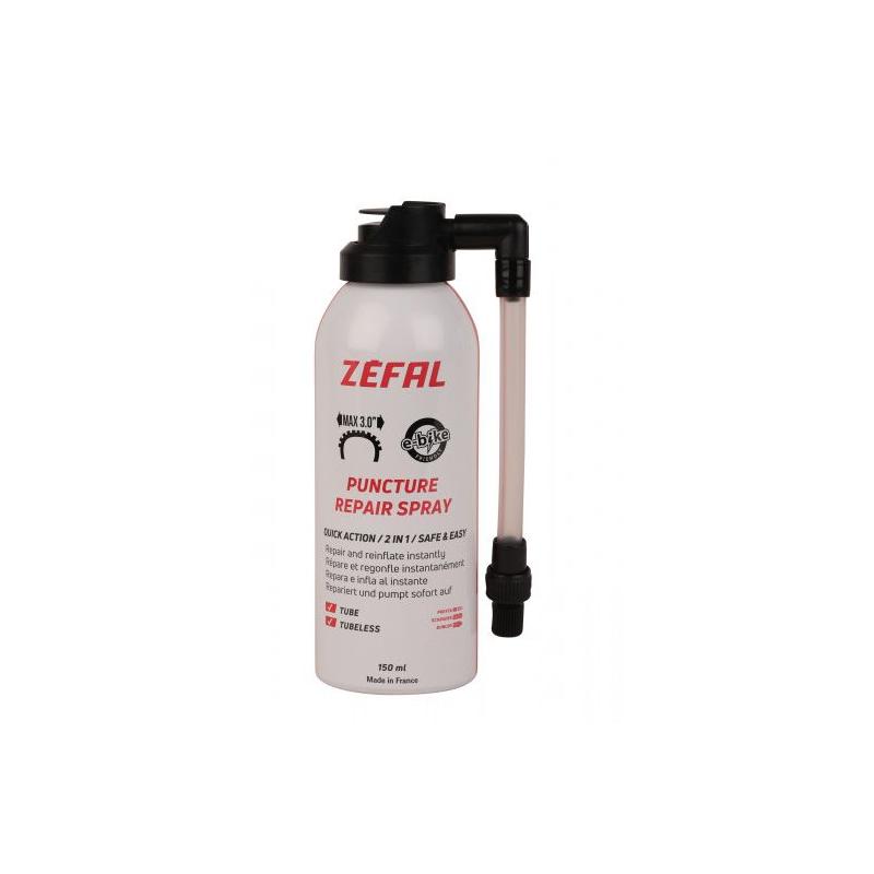 Fotografie Zefal Repair Spray 150 ml - pro okamžitou opravu defektu, pro pláště bezdušové nebo s duší