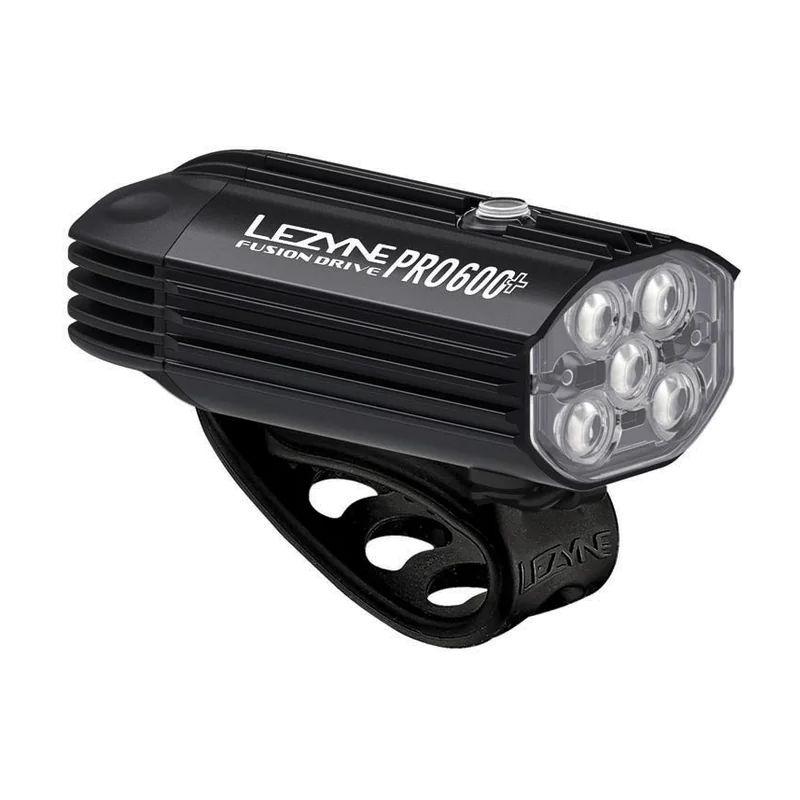 Fotografie Světlo Lezyne Fusion Drive Pro 600 Plus - přední, akumulátor 1900 mAh, saténová černá