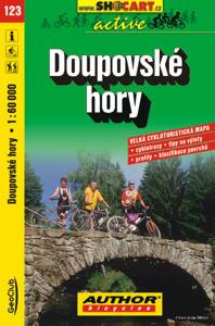 Fotografie DOUPOVSKÉ HORY cyklomapa 1:60 000