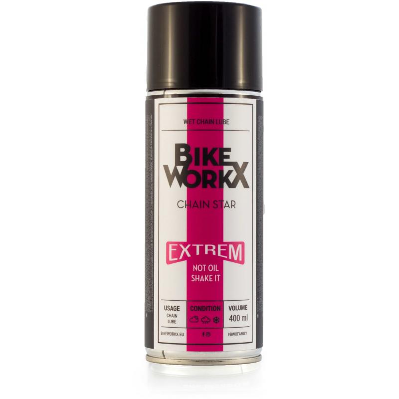 Fotografie BikeWorkX Chain Star extrem 400 ml