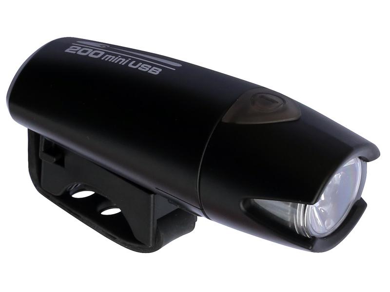 Fotografie Světlo Smart 183-USB 200lm Polaris - černé, přední
