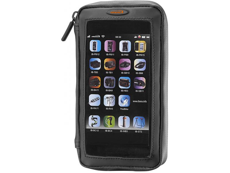 Fotografie Pouzdro na řidítka s peněženkou Ibera IB-PB23 - Smartphone 5,0 - 5,8+Q5