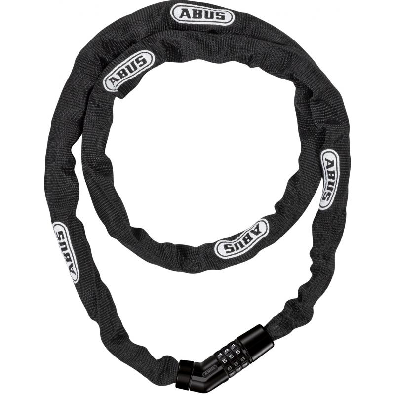 Fotografie Zámek Abus Steel-O-Chain 4804C/110 - řetězový, na kód, černá