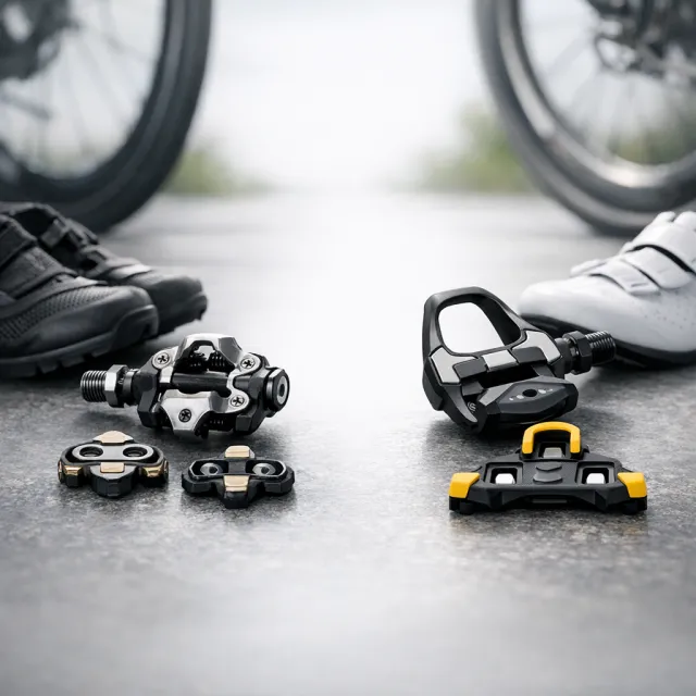SPD vs SPD-SL: jaké pedály vybrat pro silnici, gravel i každodenní ježdění