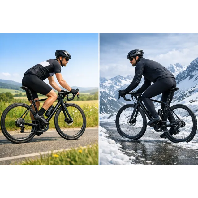 Krátké vs dlouhé cyklokalhoty